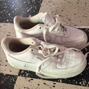 Nike White Low-Top Sneakers